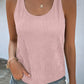 Textured Scoop Neck Tank