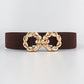 Zinc Alloy Buckle Elastic Belt