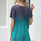 Ombre Color Block Shirt