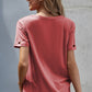 Leopard Lip Distressed T-Shirt