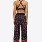Oversized Printed Wide Leg Long Pants