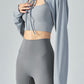 Tie Front Long Sleeve Sports Bolero