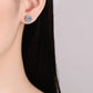 2 Carat Moissanite 925 Sterling Silver Stud Earrings