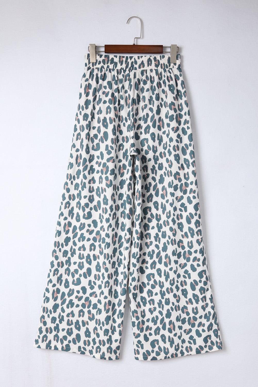 Leopard Drawstring Waist Culottes