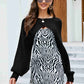 Rib-Knit Cropped Poncho