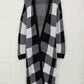 Buffalo Plaid Duster Cardigan
