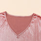 V-Neck Half Sleeve T-Shirt