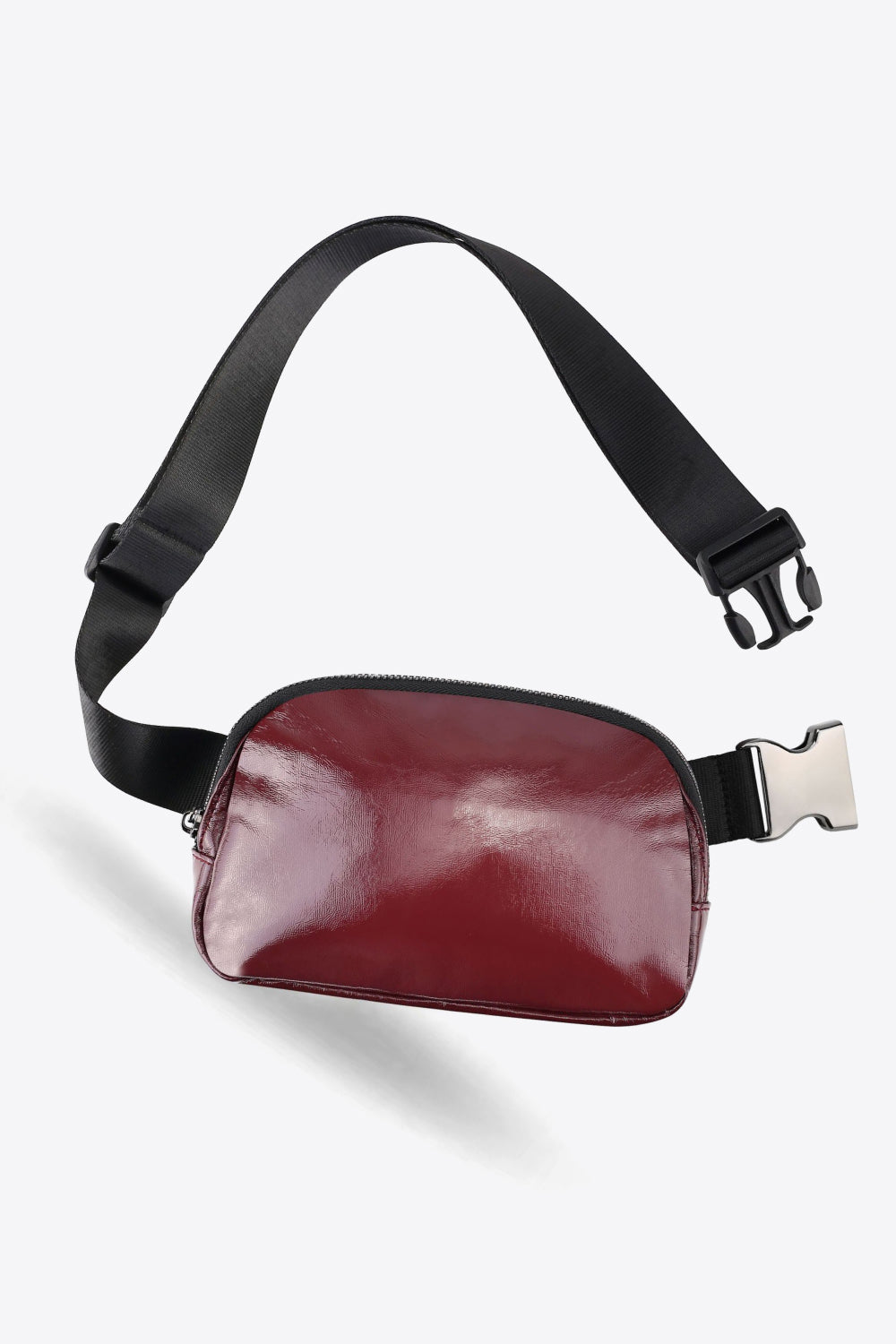 PU Leather Adjustable Strap Sling Bag