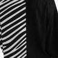 Printed Deep V Tie Hem Blouse