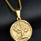 Tree Of Life Pendant Stainless Steel Necklace