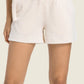 Drawstring Elastic Waist Sports Shorts with Pockets