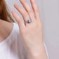 Four-Prong 2 Carat Moissanite Round Ring