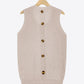 Buttoned Pocket Knit Tank