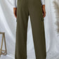 Drawstring Ankle Cargo Pants
