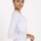 Quick-Dye Curved Hem Sports Top