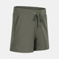 Drawstring Waist Yoga Shorts