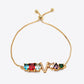 U to Z Zircon Bracelet