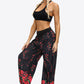 Oversized Printed Wide Leg Long Pants