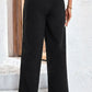 Belted High-Rise Wide Leg Pants