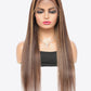 18" 160g  Highlight Ombre #P4/27 13x4 Lace Front Wigs Human Virgin Hair 150% Density