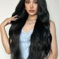 Full Machine Long Wave Synthetic Wigs 28''