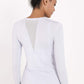 Quick-Dye Curved Hem Sports Top