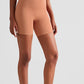 High-Rise Elastic Waistband Biker Shorts