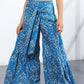 Printed High-Rise Tied Culottes