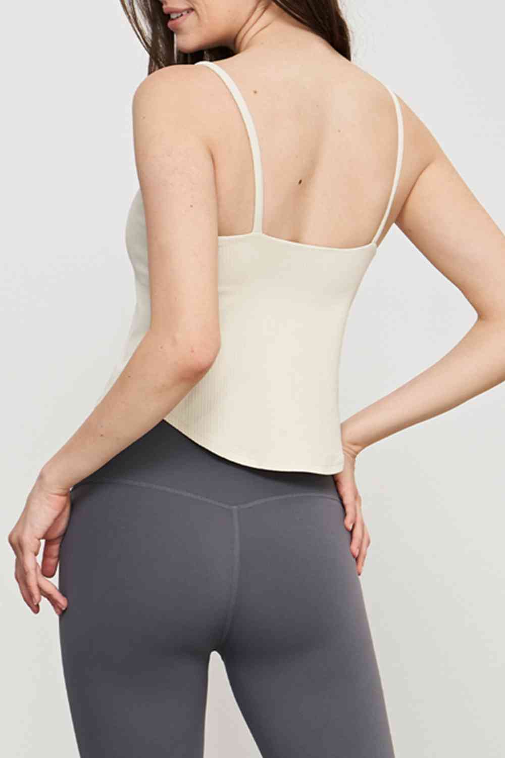 Curved Hem Sports Cami