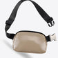 PU Leather Adjustable Strap Sling Bag