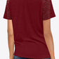 V-Neck Raglan Sleeve Tee