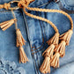Braid Belt with Tassels