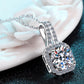 1 Carat Moissanite Necklace