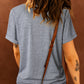 HAPPY EASTER Graphic Round Neck Tee