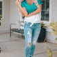 Ombre Color Block Shirt